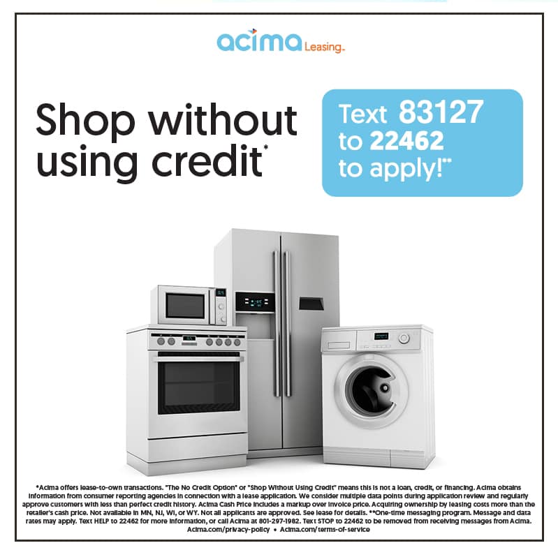 Acima Leasing Flyer